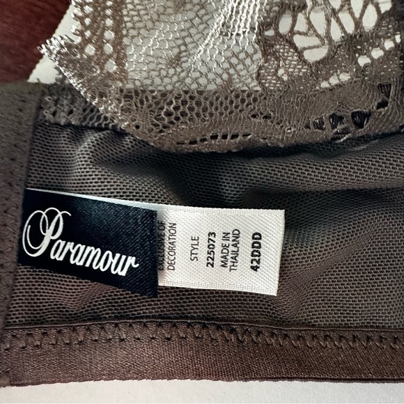 PARAMOUR by Felina 42DDD PERIDOT Contour Underwire Bra in Mink, Taupe 225073 - Picture 7 of 11
